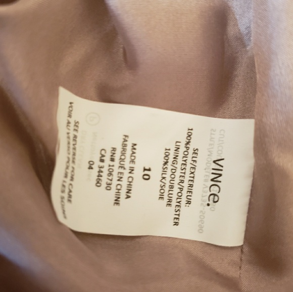 Vince. dress- Tan - Picture 4 of 5